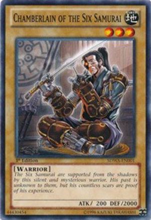 Chamberlain of the Six Samurai [SDWA-EN001] Common - Yu-Gi-Oh! - Card Brawlers | Quebec | Canada |