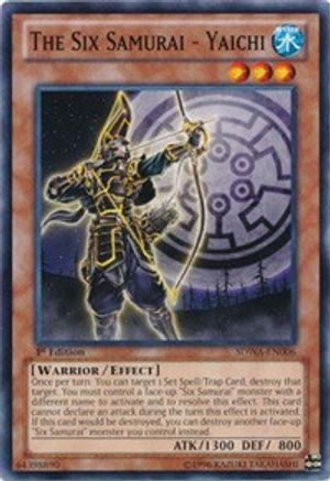 The Six Samurai - Yaichi [SDWA-EN006] Common - Yu-Gi-Oh! - Card Brawlers | Quebec | Canada |