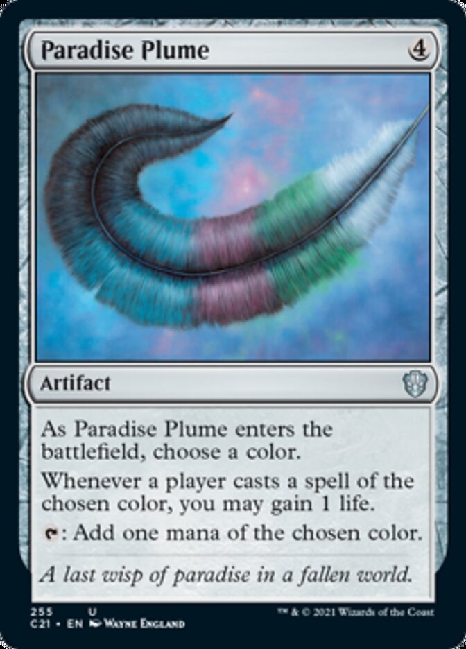 Paradise Plume [Commander 2021] - Magic: The Gathering - Card Brawlers | Quebec | Canada |