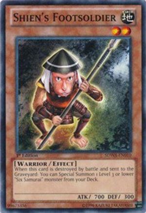 Shien's Footsoldier [SDWA-EN010] Common - Yu-Gi-Oh! - Card Brawlers | Quebec | Canada |