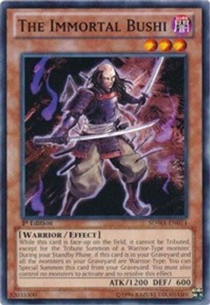 The Immortal Bushi [SDWA-EN014] Common - Yu-Gi-Oh! - Card Brawlers | Quebec | Canada |