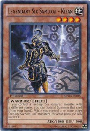 Legendary Six Samurai - Kizan [SDWA-EN016] Common - Yu-Gi-Oh! - Card Brawlers | Quebec | Canada |