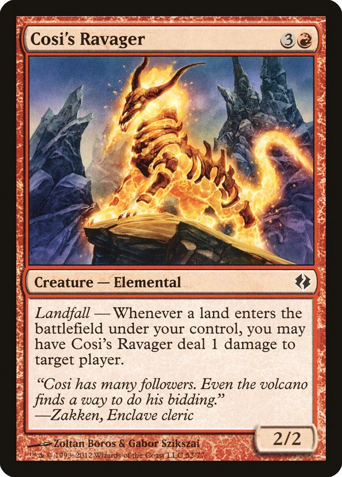 Cosi's Ravager [Duel Decks: Venser vs. Koth] - Magic: The Gathering - Card Brawlers | Quebec | Canada |
