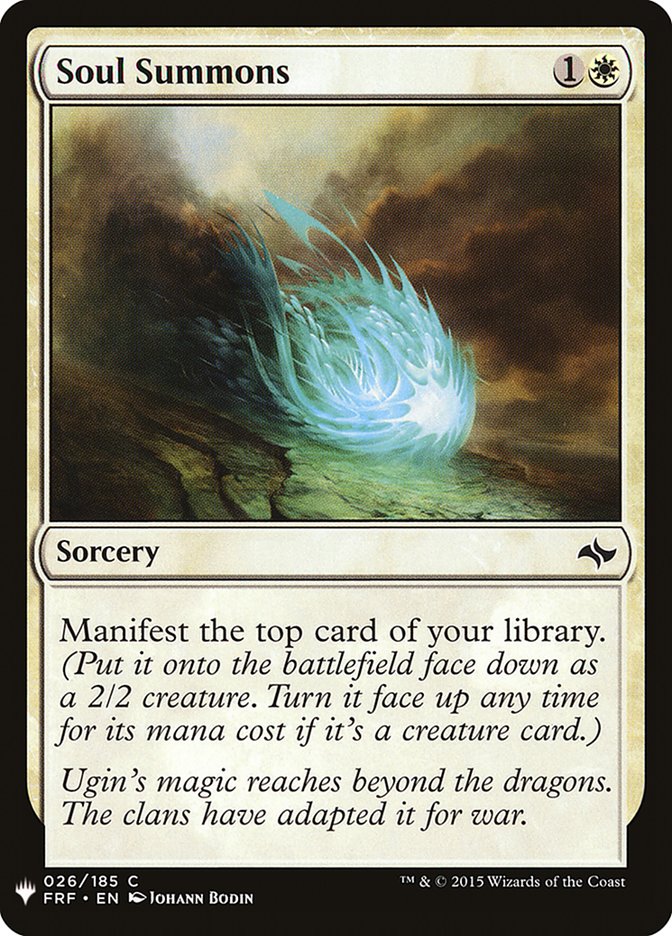 Soul Summons [Mystery Booster] - Magic: The Gathering - Card Brawlers | Quebec | Canada |