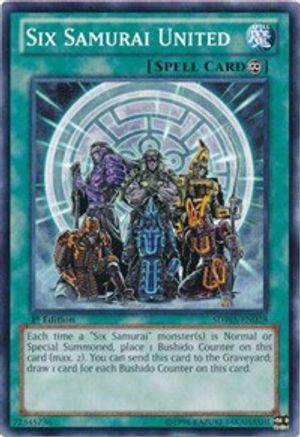 Six Samurai United [SDWA-EN028] Common - Yu-Gi-Oh! - Card Brawlers | Quebec | Canada |