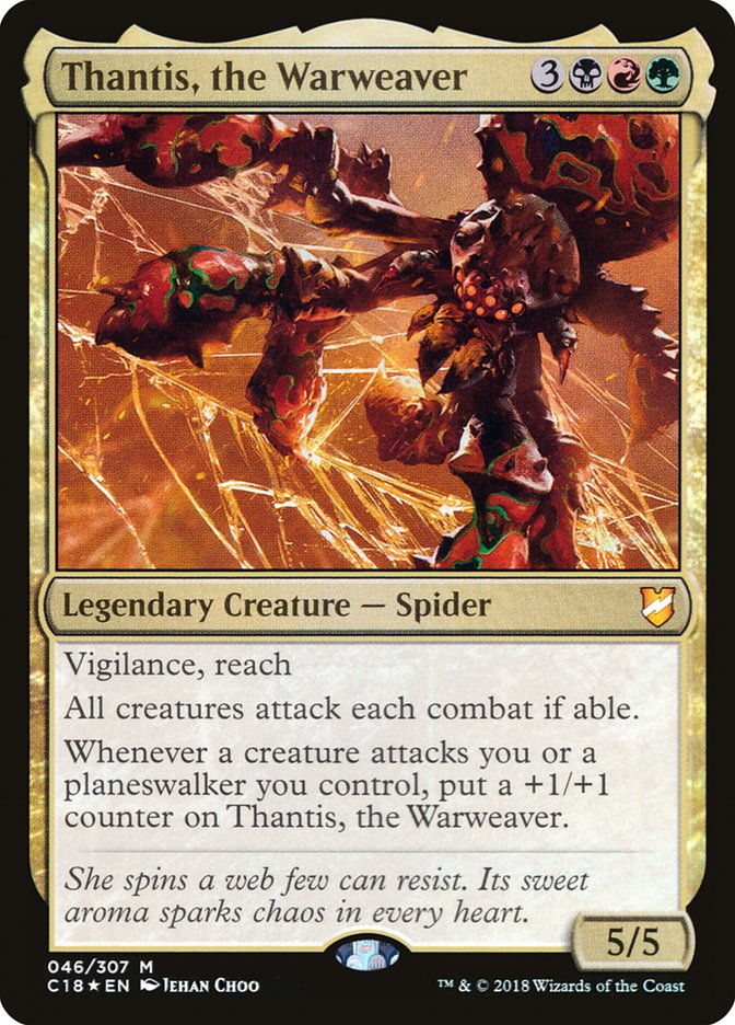 Thantis, the Warweaver [Commander 2018] - Magic: The Gathering - Card Brawlers | Quebec | Canada |