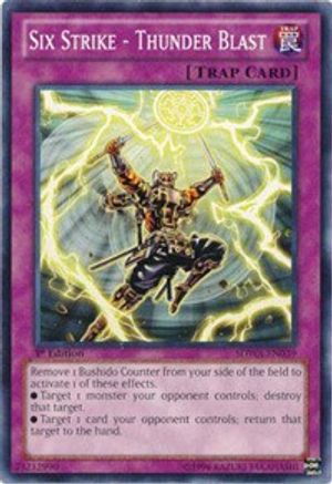 Six Strike - Thunder Blast [SDWA-EN039] Common - Yu-Gi-Oh! - Card Brawlers | Quebec | Canada |