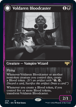 Voldaren Bloodcaster // Bloodbat Summoner [Innistrad: Double Feature] - Magic: The Gathering - Card Brawlers | Quebec | Canada |
