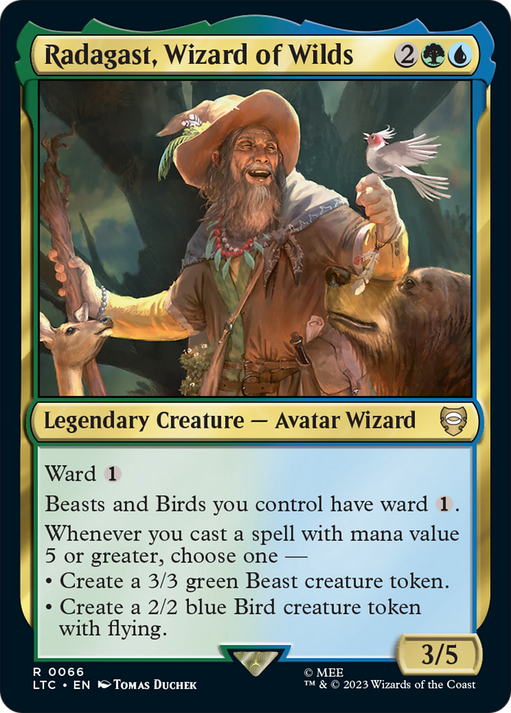 Radagast, Wizard of Wilds [The Lord of the Rings: Tales of Middle-Earth Commander] - Magic: The Gathering - Card Brawlers | Quebec | Canada |