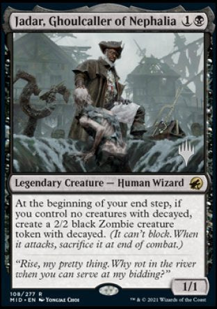 Jadar, Ghoulcaller of Nephalia (Promo Pack) [Innistrad: Midnight Hunt Promos] - Magic: The Gathering - Card Brawlers | Quebec | Canada |