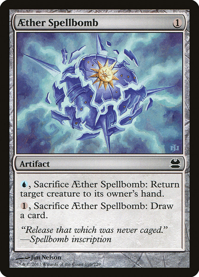 Aether Spellbomb [Modern Masters] - Magic: The Gathering - Card Brawlers | Quebec | Canada |