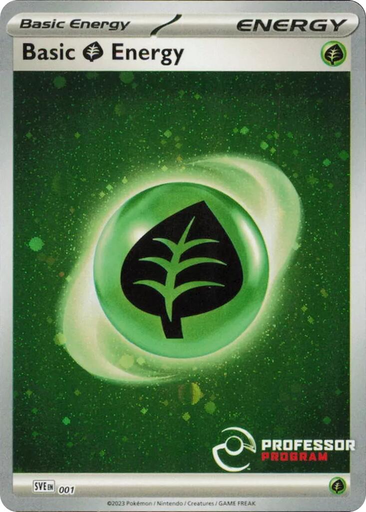 Grass Energy (001) (2023) [Professor Program Promos] - Pokémon - Card Brawlers | Quebec | Canada |