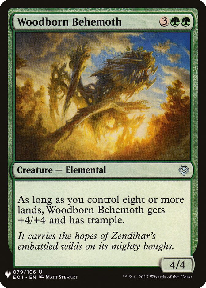 Woodborn Behemoth [Mystery Booster] - Magic: The Gathering - Card Brawlers | Quebec | Canada |