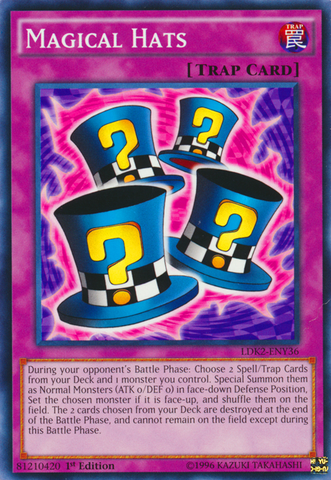 Magical Hats [LDK2-ENY36] Common - Yu-Gi-Oh! - Card Brawlers | Quebec | Canada |