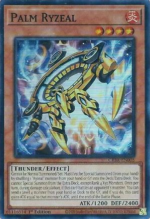 Palm Ryzeal (SR) [CRBR-EN005] Super Rare - Yu-Gi-Oh! - Card Brawlers | Quebec | Canada |