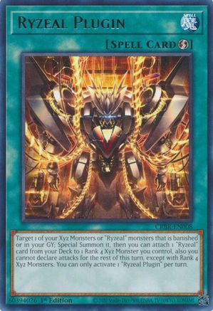 Ryzeal Plugin [CRBR-EN008] Rare - Yu-Gi-Oh! - Card Brawlers | Quebec | Canada |