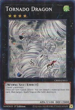Tornado Dragon (SR) [CRBR-EN013] Super Rare - Yu-Gi-Oh! - Card Brawlers | Quebec | Canada |