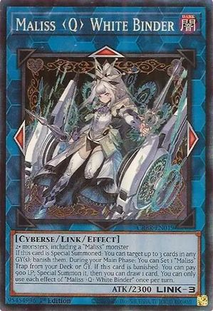 Maliss Q White Binder (CR) [CRBR-EN019] Collector's Rare - Yu-Gi-Oh! - Card Brawlers | Quebec | Canada |