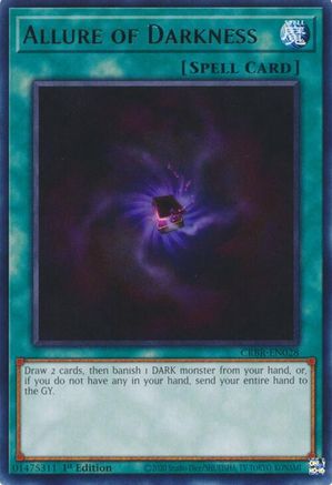 Allure of Darkness [CRBR-EN028] Rare - Yu-Gi-Oh! - Card Brawlers | Quebec | Canada |