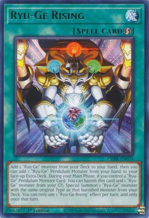 Ryu-Ge Rising [CRBR-EN035] Rare - Yu-Gi-Oh! - Card Brawlers | Quebec | Canada |