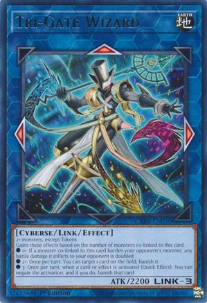 Tri-Gate Wizard [CRBR-EN050] Rare - Yu-Gi-Oh! - Card Brawlers | Quebec | Canada |
