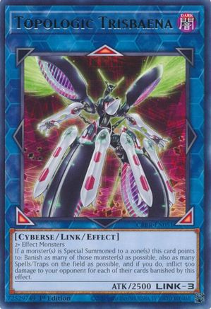 Topologic Trisbaena [CRBR-EN051] Rare - Yu-Gi-Oh! - Card Brawlers | Quebec | Canada |