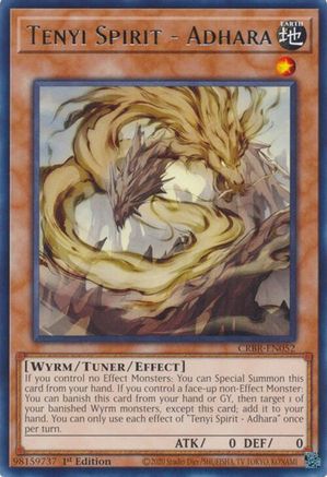 Tenyi Spirit - Adhara [CRBR-EN052] Rare - Yu-Gi-Oh! - Card Brawlers | Quebec | Canada |