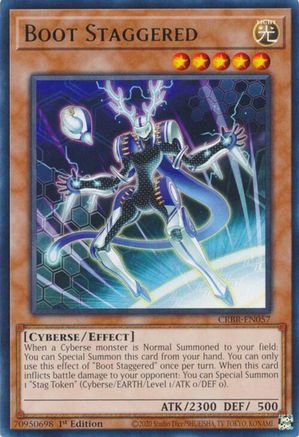 Boot Staggered [CRBR-EN057] Rare - Yu-Gi-Oh! - Card Brawlers | Quebec | Canada |