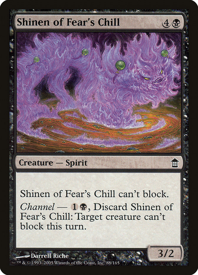Shinen of Fear's Chill [Saviors of Kamigawa] - Magic: The Gathering - Card Brawlers | Quebec | Canada |