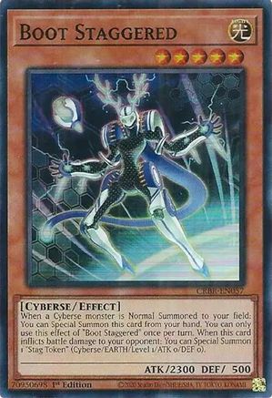 Boot Staggered (SR) [CRBR-EN057] Super Rare - Yu-Gi-Oh! - Card Brawlers | Quebec | Canada |
