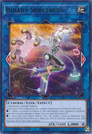 Binary Sorceress [CRBR-EN059] Rare - Yu-Gi-Oh! - Card Brawlers | Quebec | Canada |