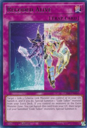 Recoded Alive [CRBR-EN060] Rare - Yu-Gi-Oh! - Card Brawlers | Quebec | Canada |