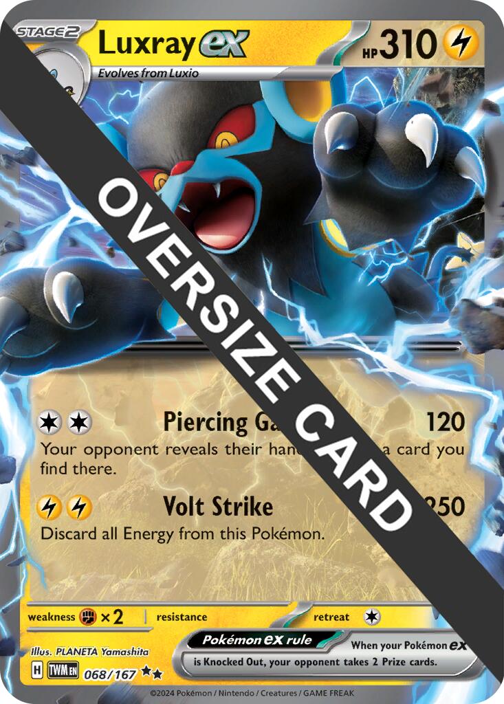 Luxray ex (068/167) (Jumbo Card) [Miscellaneous Cards] - Pokémon - Card Brawlers | Quebec | Canada |