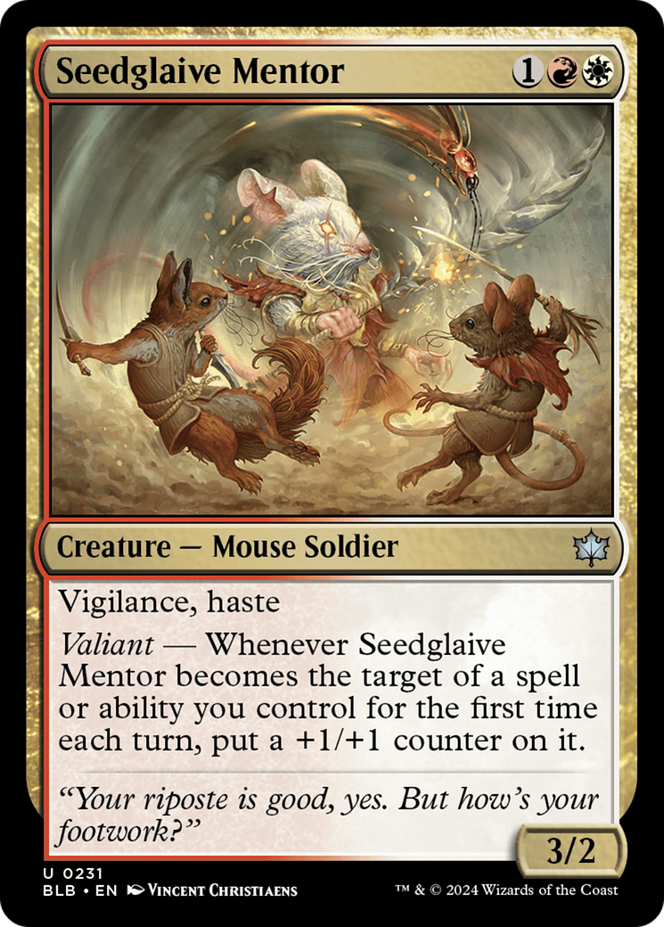 Seedglaive Mentor [Bloomburrow] - Magic: The Gathering - Card Brawlers | Quebec | Canada |