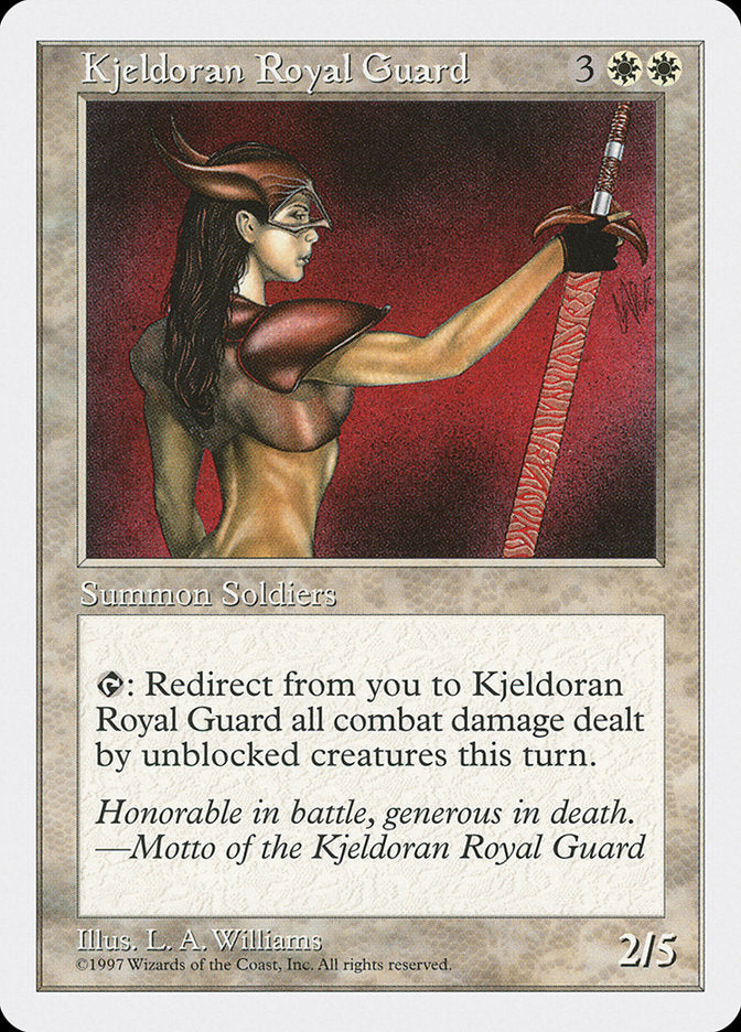 Kjeldoran Royal Guard [Fifth Edition] - Magic: The Gathering - Card Brawlers | Quebec | Canada |