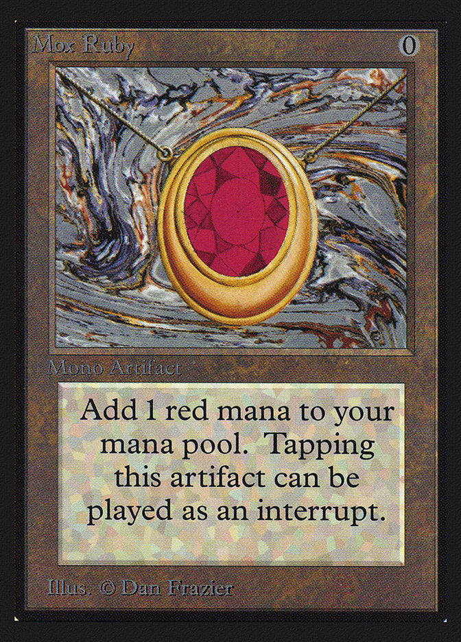 Mox Ruby [International Collectors' Edition] - Magic: The Gathering - Card Brawlers | Quebec | Canada |