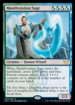 Manifestation Sage [Strixhaven: School of Mages] - Magic: The Gathering - Card Brawlers | Quebec | Canada |