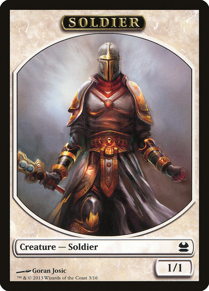 Soldier Token [Modern Masters Tokens] - Magic: The Gathering - Card Brawlers | Quebec | Canada |