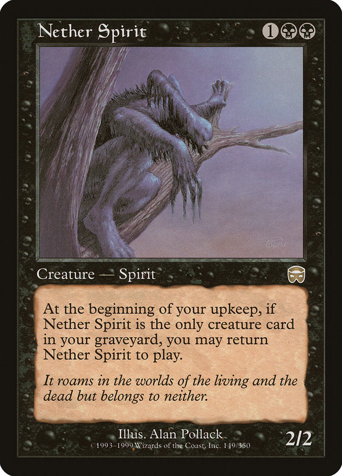 Nether Spirit [Mercadian Masques] - Magic: The Gathering - Card Brawlers | Quebec | Canada |