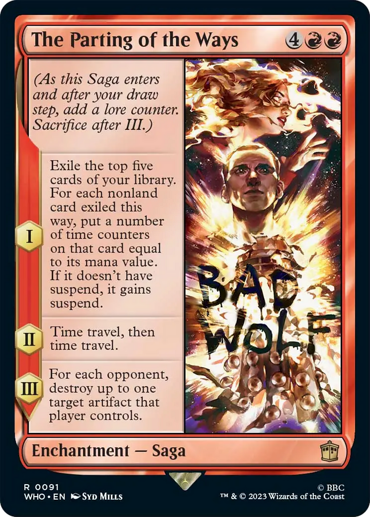 The Parting of the Ways [Doctor Who] - Magic: The Gathering - Card Brawlers | Quebec | Canada |