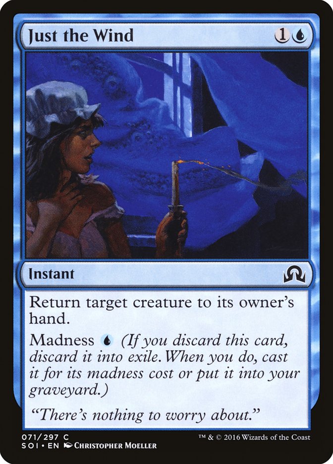 Just the Wind [Shadows over Innistrad] - Magic: The Gathering - Card Brawlers | Quebec | Canada |