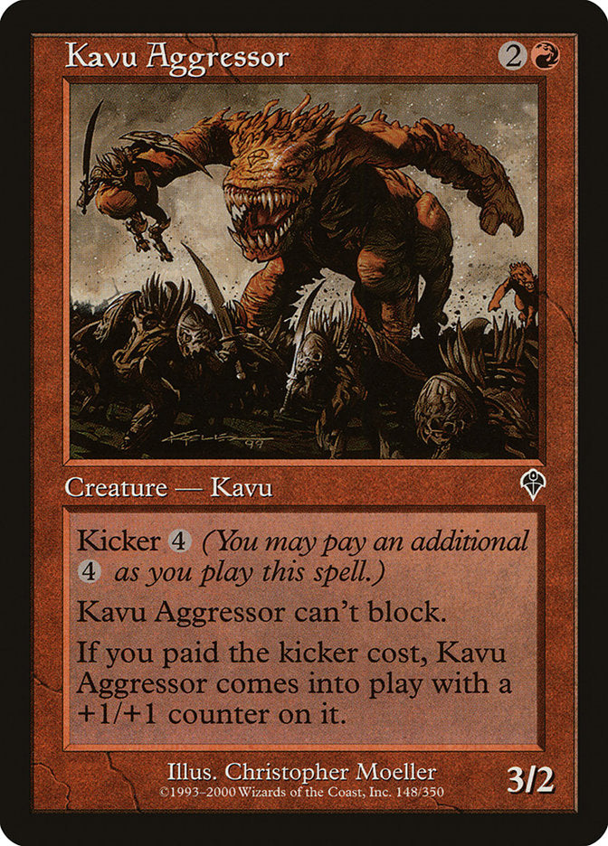 Kavu Aggressor [Invasion] - Magic: The Gathering - Card Brawlers | Quebec | Canada |
