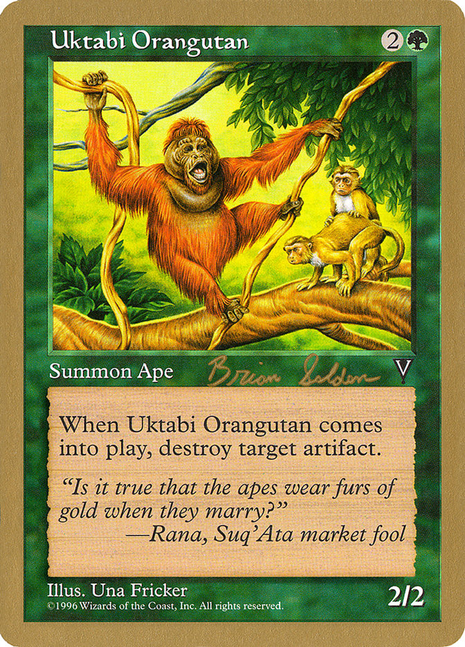 Uktabi Orangutan (Brian Selden) [World Championship Decks 1998] - Magic: The Gathering - Card Brawlers | Quebec | Canada |