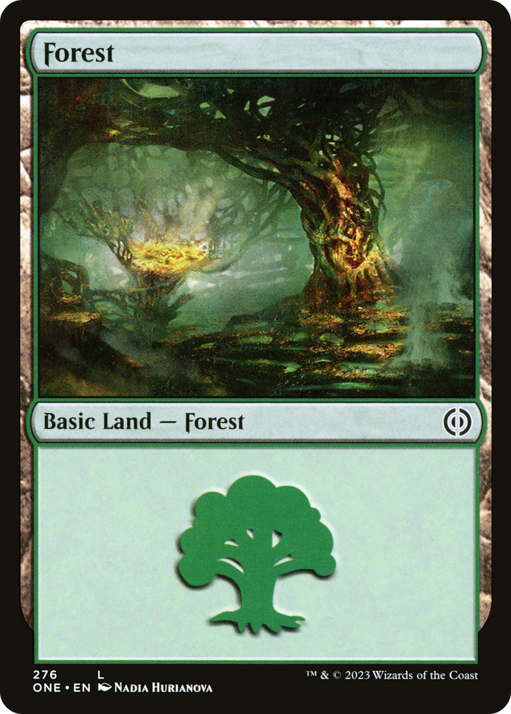 Forest (276) [Phyrexia: All Will Be One] - Magic: The Gathering - Card Brawlers | Quebec | Canada |