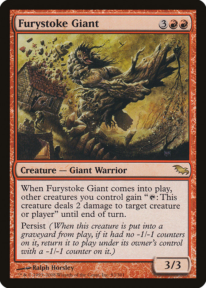 Furystoke Giant [Shadowmoor] - Magic: The Gathering - Card Brawlers | Quebec | Canada |