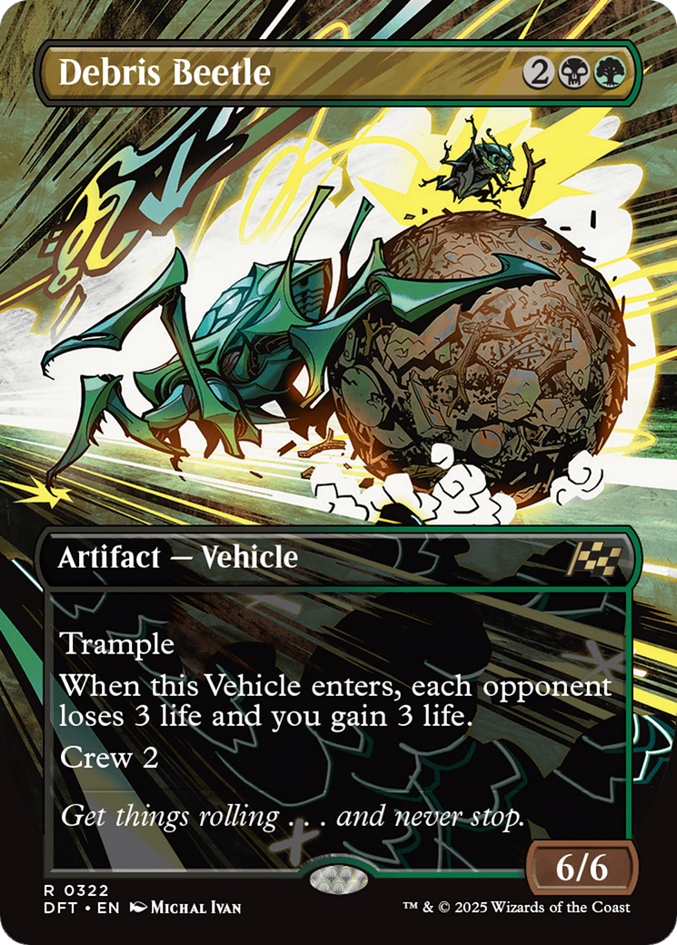 Debris Beetle (Borderless) [Aetherdrift] - Magic: The Gathering - Card Brawlers | Quebec | Canada |
