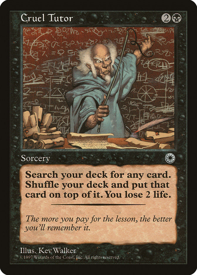 Cruel Tutor [Portal] - Magic: The Gathering - Card Brawlers | Quebec | Canada |