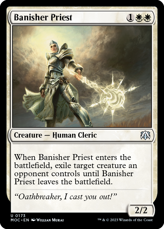 Banisher Priest [March of the Machine Commander] - Magic: The Gathering - Card Brawlers | Quebec | Canada |