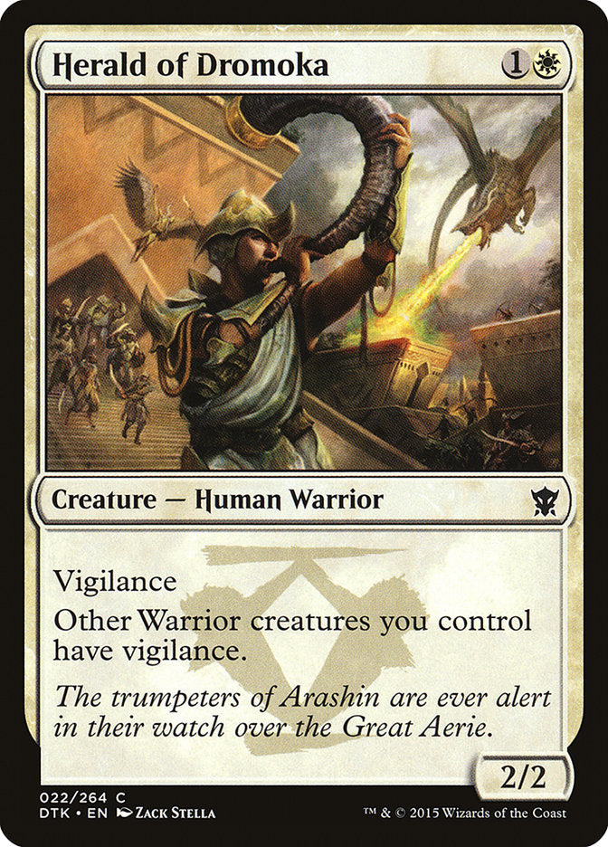 Herald of Dromoka [Dragons of Tarkir] - Magic: The Gathering - Card Brawlers | Quebec | Canada |
