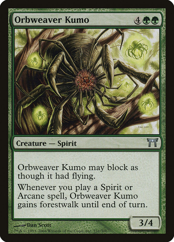 Orbweaver Kumo [Champions of Kamigawa] - Magic: The Gathering - Card Brawlers | Quebec | Canada |